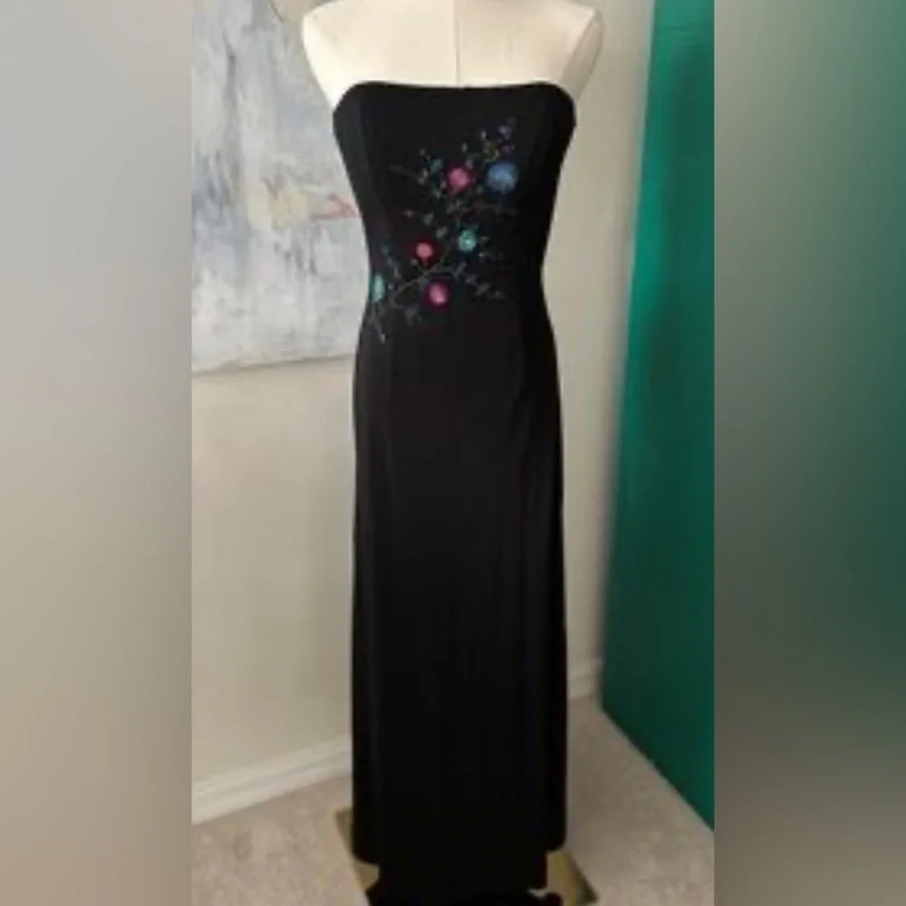 PAPELL BOUTIQUE EVENING VINTAGE Long Gown - SZ 10
